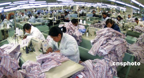 不懼人民幣升值 一季度中國紡織業贏利能力增強